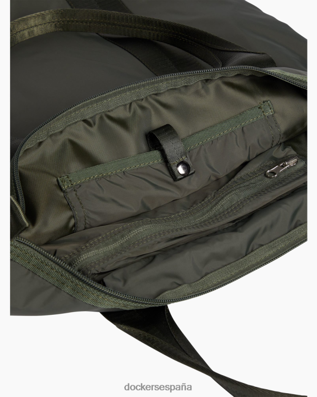 bolso empacable hombres Dockers bolso de lona - verde accesorios 8F0406963