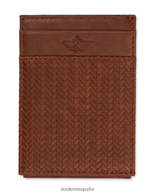 cartera ancha fpw magnética hombres Dockers broncearse accesorios 8F0406944