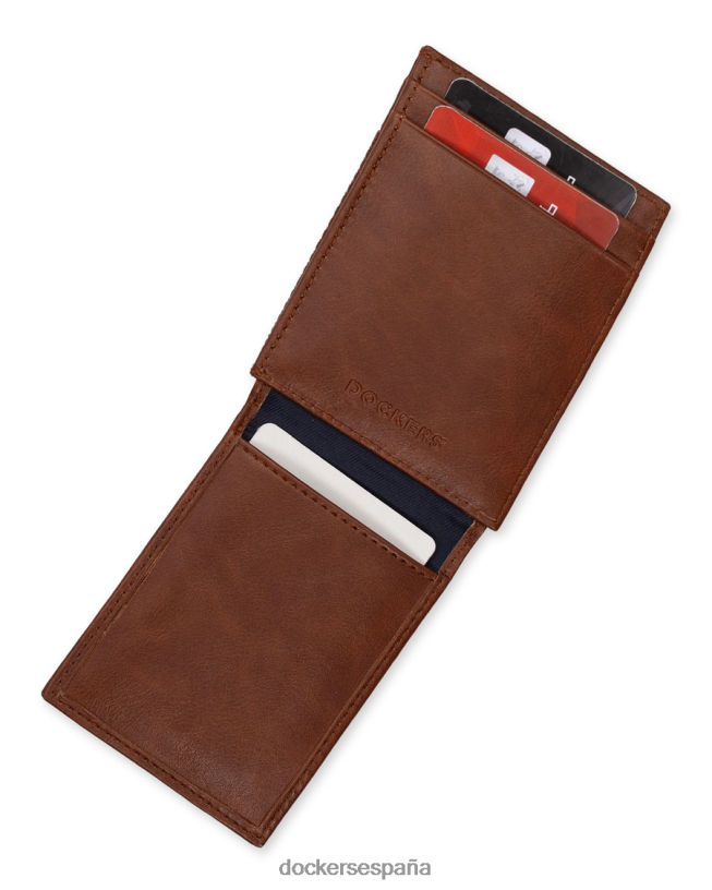 cartera ancha fpw magnética hombres Dockers broncearse accesorios 8F0406944