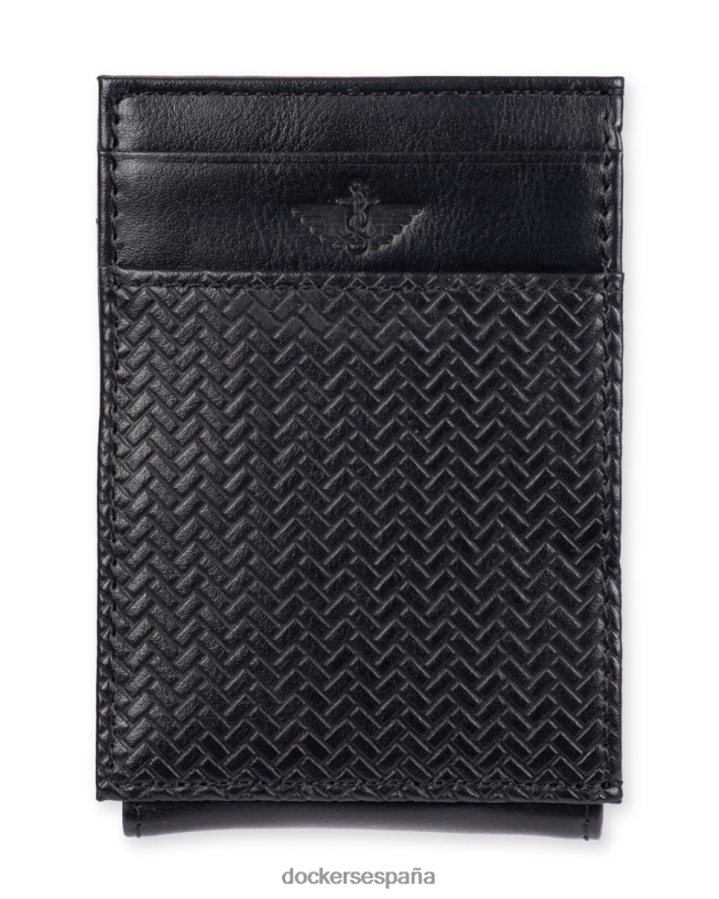 cartera ancha fpw magnética hombres Dockers negro accesorios 8F0406945