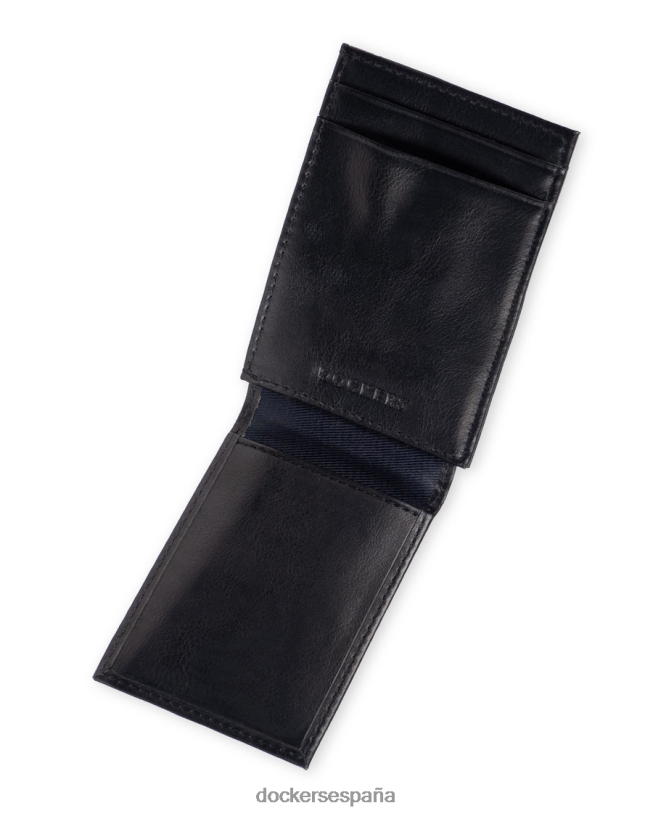 cartera ancha fpw magnética hombres Dockers negro accesorios 8F0406945