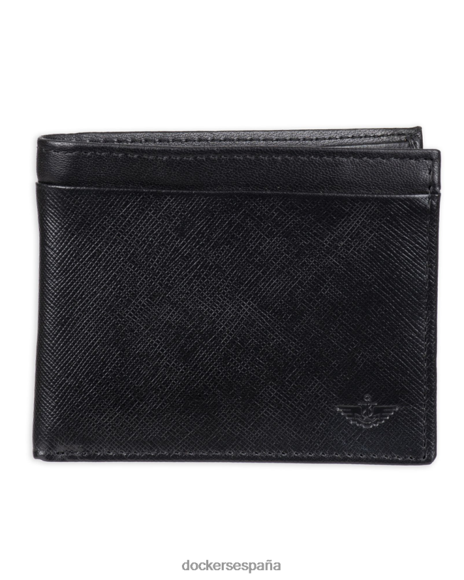 cartera delgada con divisor hombres Dockers negro accesorios 8F0406946