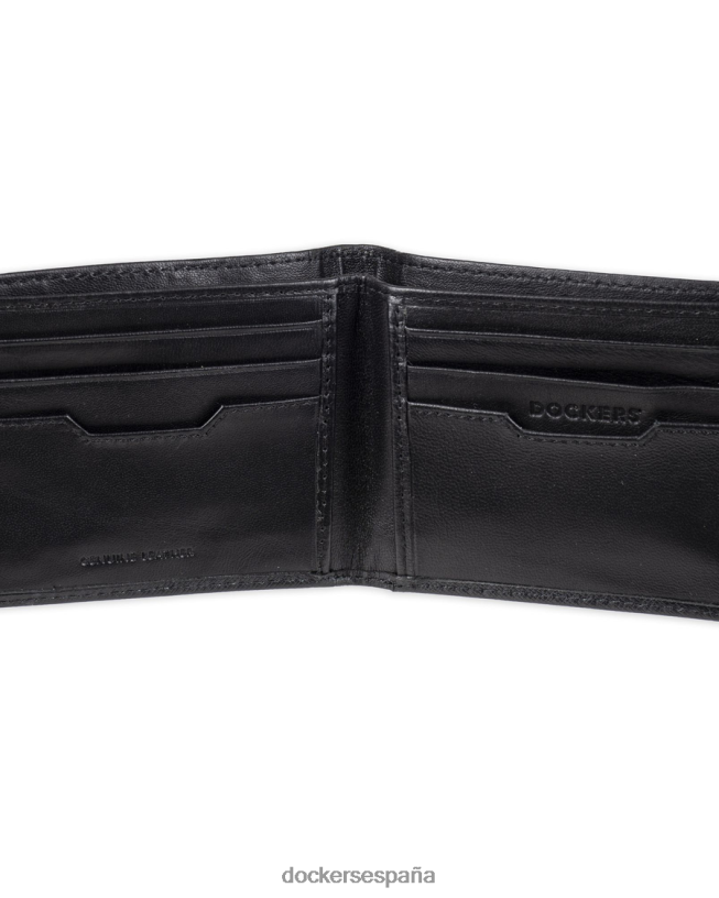 cartera delgada con divisor hombres Dockers negro accesorios 8F0406946