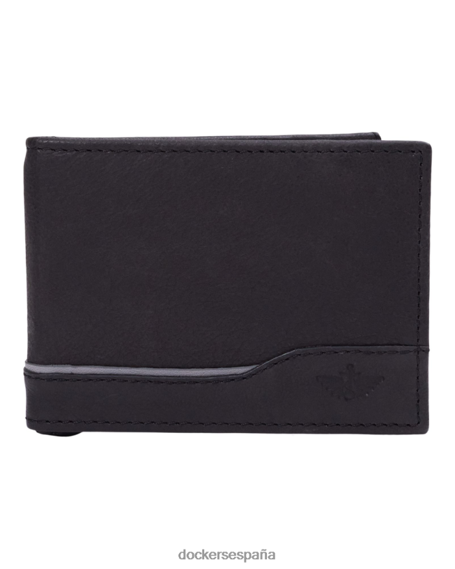 cartera staley con barra deslizante hombres Dockers negro accesorios 8F0406929
