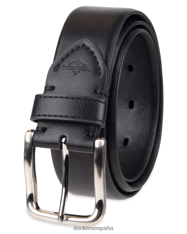 cinturón con lengüeta elástica hombres Dockers negro accesorios 8F0406916