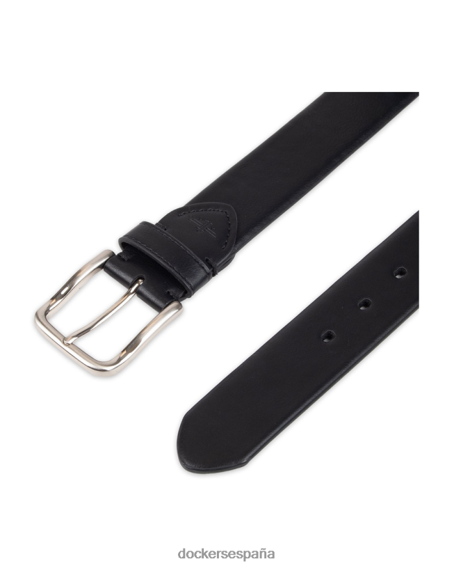 cinturón con lengüeta elástica hombres Dockers negro accesorios 8F0406916