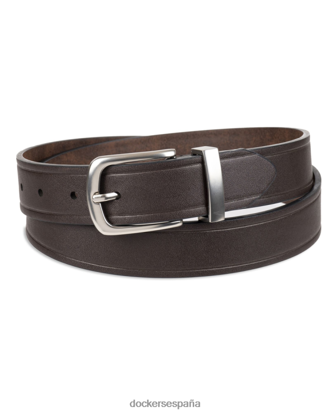 cinturón con trabilla metálica, 32 mm hombres Dockers marrón accesorios 8F0406917