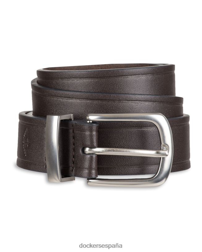 cinturón con trabilla metálica, 32 mm hombres Dockers marrón accesorios 8F0406917