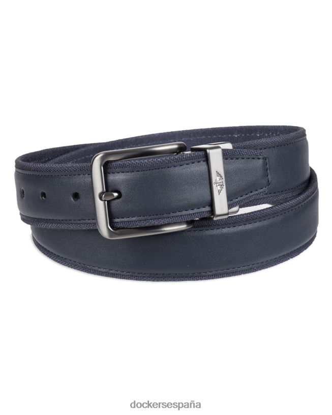 cinturón de tela reversible, 35 mm hombres Dockers Azul marino accesorios 8F0406982