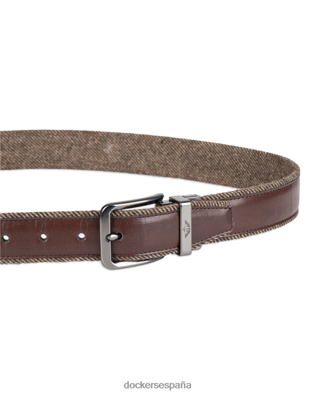 cinturón de tela reversible, 35 mm hombres Dockers marrón accesorios 8F0406981