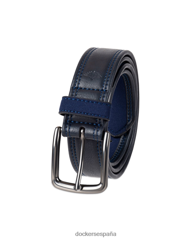 cinturón elástico redondo cortado hombres Dockers Azul marino accesorios 8F0406999