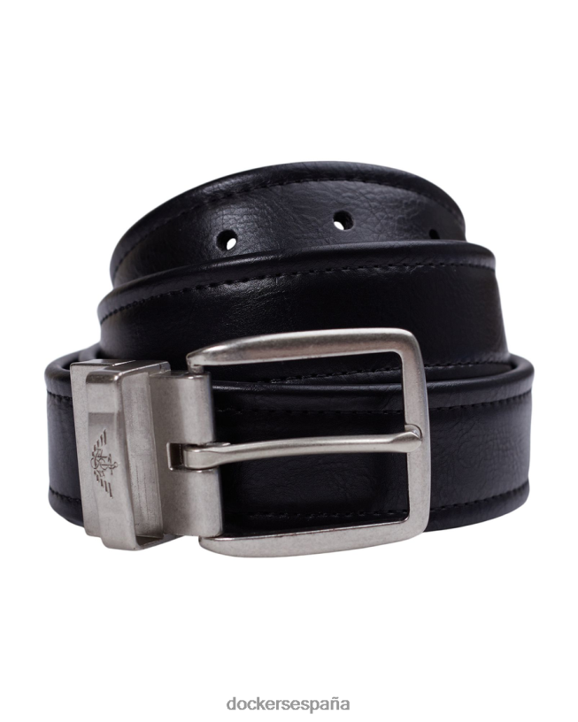 cinturón reversible elástico de neopreno hombres Dockers negro accesorios 8F0406926