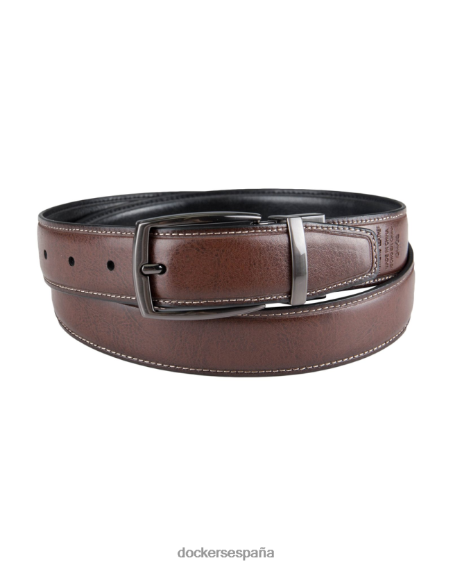 cinturón reversible hombres Dockers negro/bronceado accesorios 8F0406966