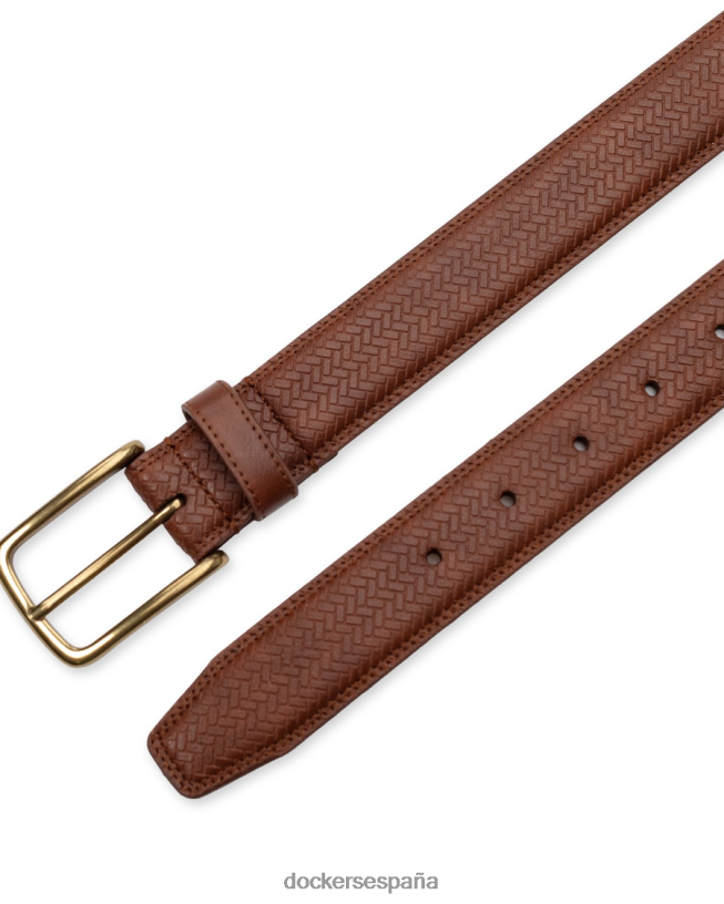cinturón tejido de cestería con borde de plumas, 32 mm hombres Dockers broncearse accesorios 8F0406933