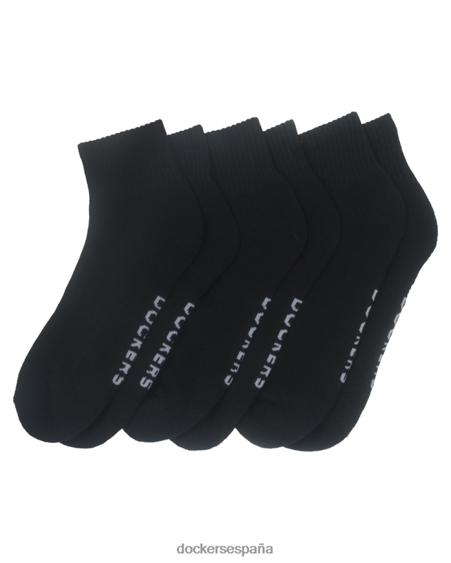 Calcetines de 1/2 almohadilla, paquete de 3 hombres Dockers negro accesorios 8F0406921