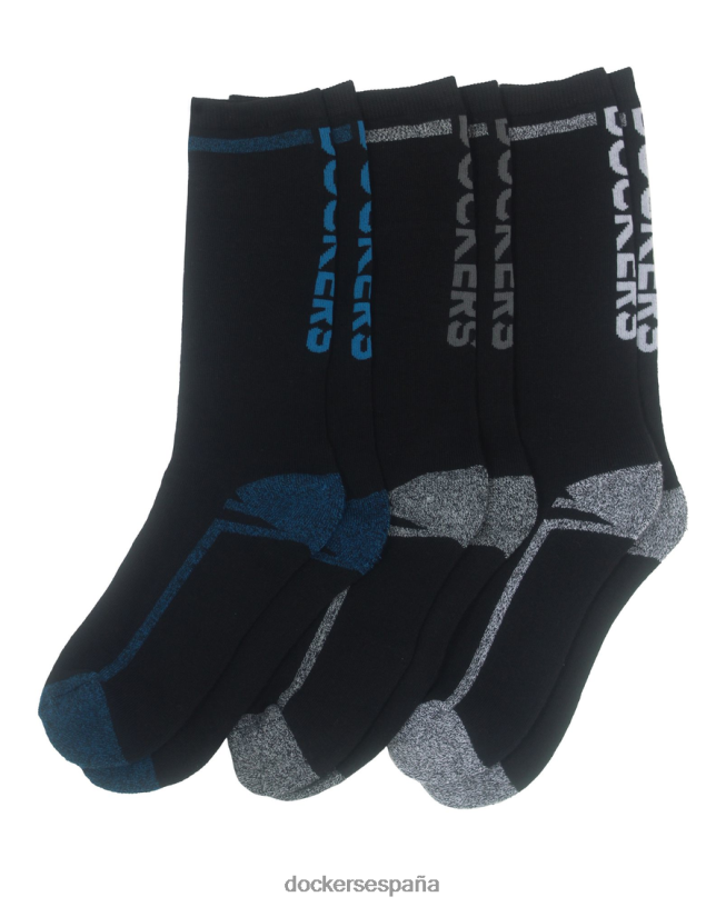 calcetines de montaña, paquete de 3 hombres Dockers gris multicolor accesorios 8F0406984
