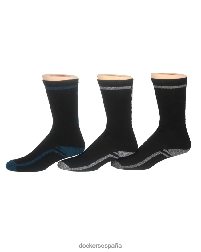 calcetines de montaña, paquete de 3 hombres Dockers gris multicolor accesorios 8F0406984