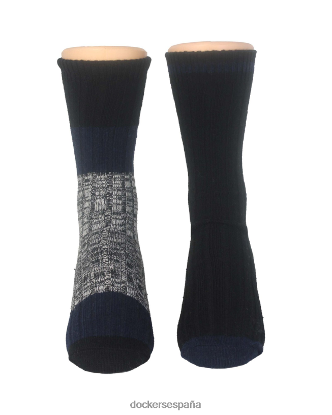 calcetines tipo bota, paquete de 2 hombres Dockers negro múltiple accesorios 8F04061097
