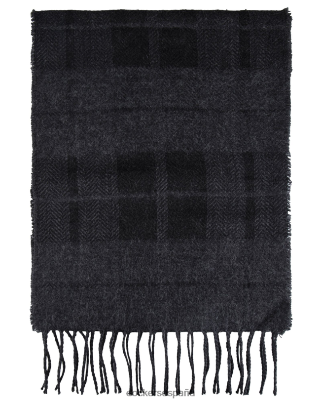 bufanda reversible a cuadros hombres Dockers carbón - negro accesorios 8F0406997