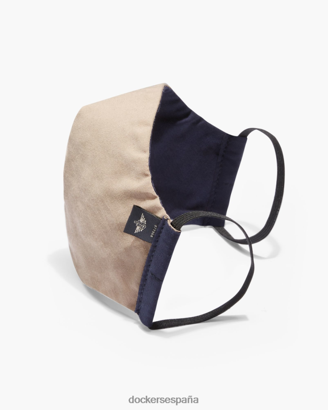 mascarillas faciales (paquete de 2) hombres Dockers caqui/azul marino accesorios 8F04061000