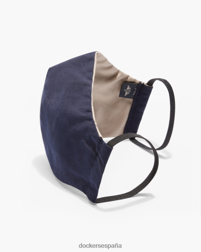 mascarillas faciales (paquete de 2) hombres Dockers caqui/azul marino accesorios 8F04061000