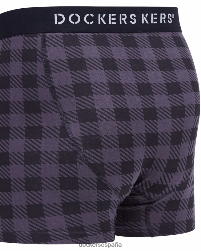 Calzoncillos bóxer de algodón elástico, paquete de 4 hombres Dockers negro accesorios 8F0406930