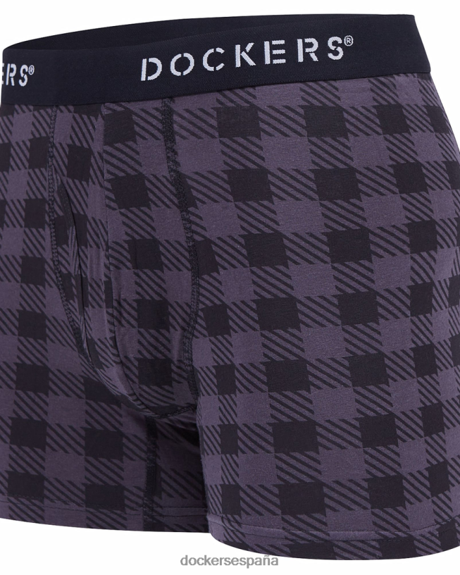 Calzoncillos bóxer de algodón elástico, paquete de 4 hombres Dockers negro accesorios 8F0406930
