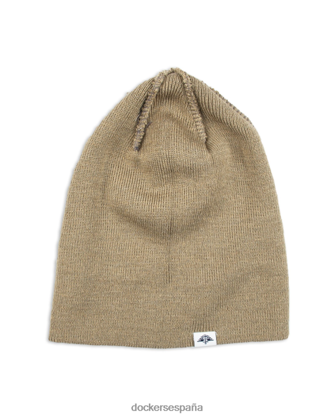 Gorro de pescador reciclado de punto doble hombres Dockers caqui accesorios 8F0406990