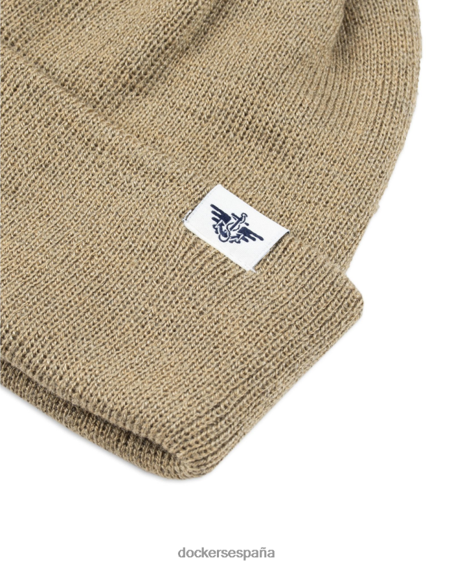 Gorro de pescador reciclado de punto doble hombres Dockers caqui accesorios 8F0406990