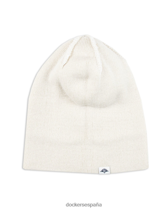 Gorro de pescador reciclado de punto doble hombres Dockers crema accesorios 8F0406992