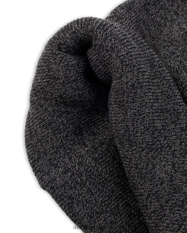 Gorro reciclado de 6 pinzas en punto canalé de hilo de 2 tonos hombres Dockers negro accesorios 8F0406943