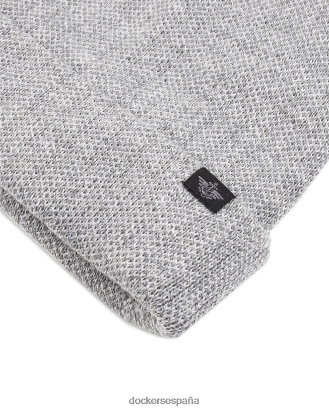 gorro bicolor con forro sherpa hombres Dockers gris accesorios 8F0406996