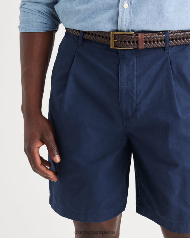 Pantalón corto original plisado de 8,5