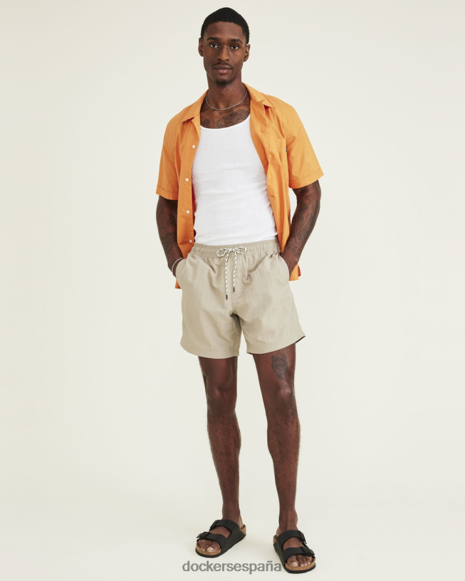 bañador monterey de 7" hombres Dockers caqui ropa 8F0406249