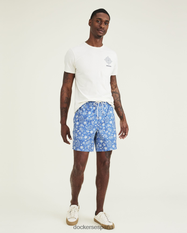 bañador tipo bañador harbour de 7" hombres Dockers Azul marino ropa 8F0406245