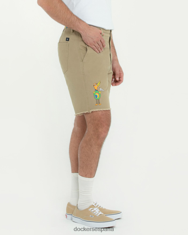 orgullo corto hombres Dockers cosechar oro y pájaros - bronceado ropa 8F0406901