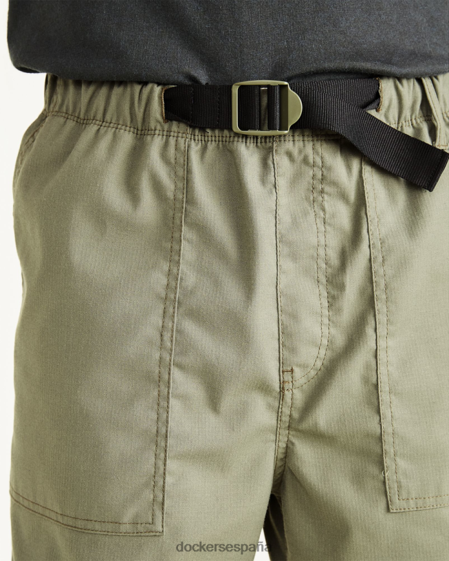 pantalones cortos de caminata recreativa hombres Dockers camuflaje - verde ropa 8F0406661