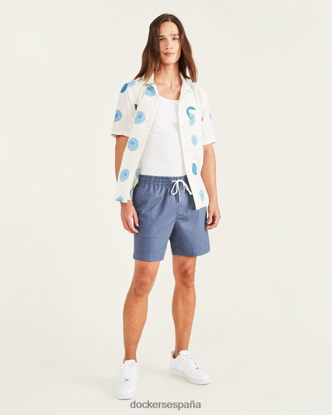 pantalones cortos de playa de 7" hombres Dockers índigo vintage - azul ropa 8F0406677