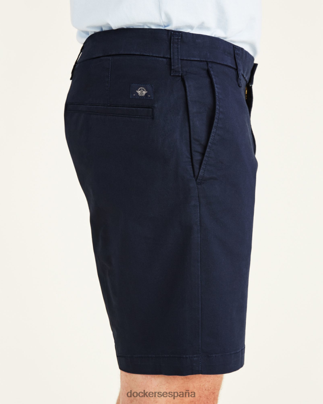 pantalones cortos definitivos de 9,5" (grandes y altos) hombres Dockers pembroke - azul ropa 8F0406461