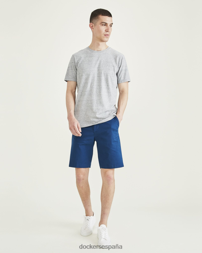 pantalones cortos definitivos de 9,5" hombres Dockers azul poseidon ropa 8F0406669