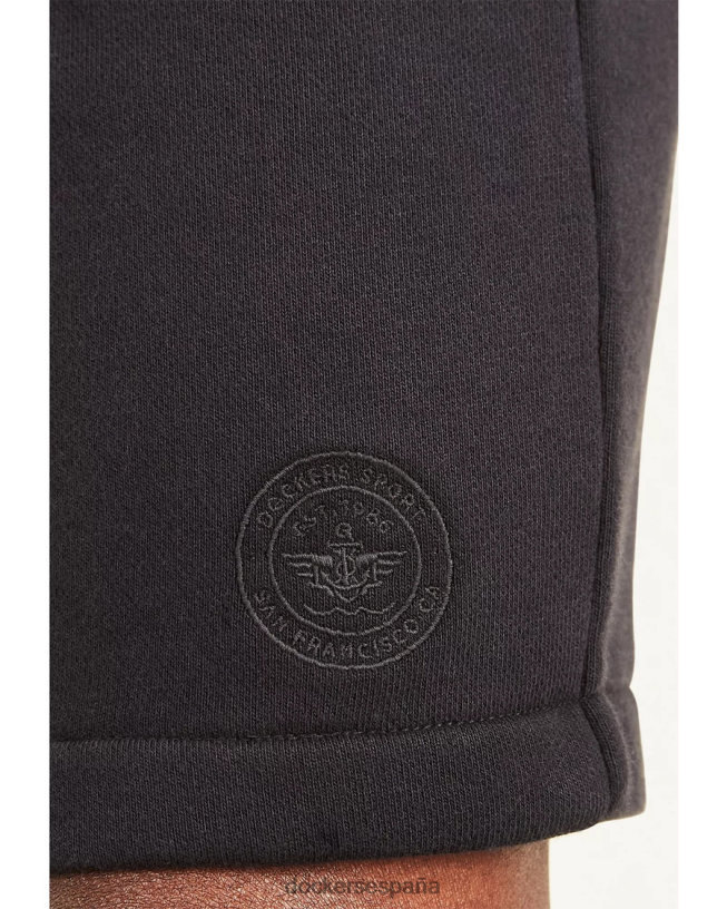 pantalones cortos deportivos hombres Dockers hermoso negro ropa 8F0406656