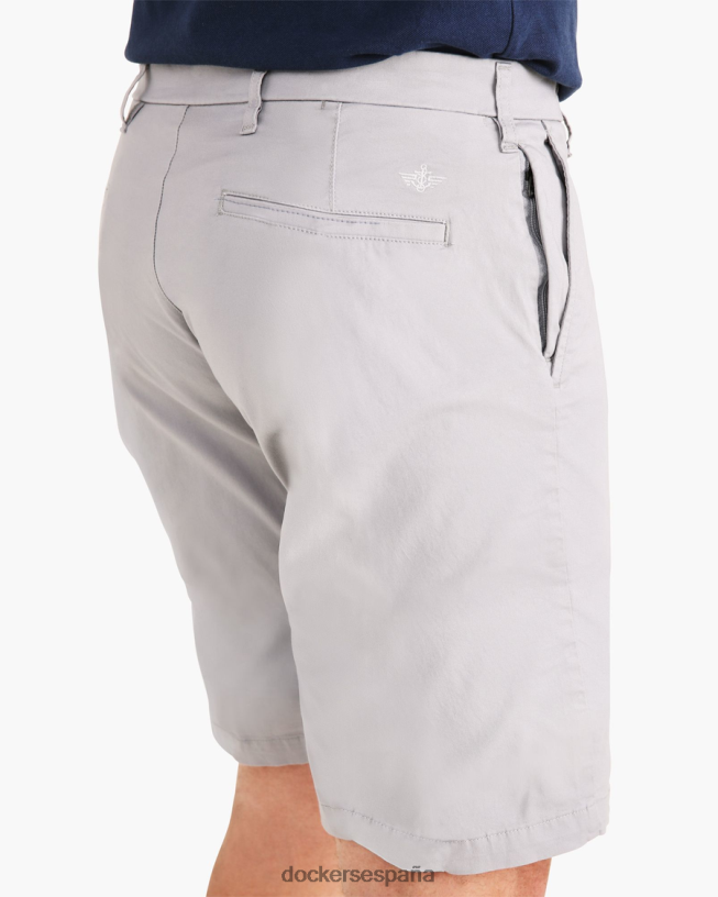 pantalones cortos perfectos de 10,5" (grandes y altos) hombres Dockers acantilado marino - azul ropa 8F0406872