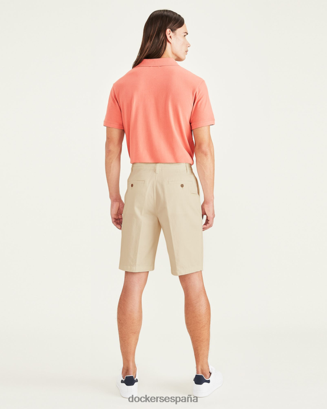 pantalones cortos perfectos de 10,5" hombres Dockers lobo de madera - bronceado ropa 8F0406113