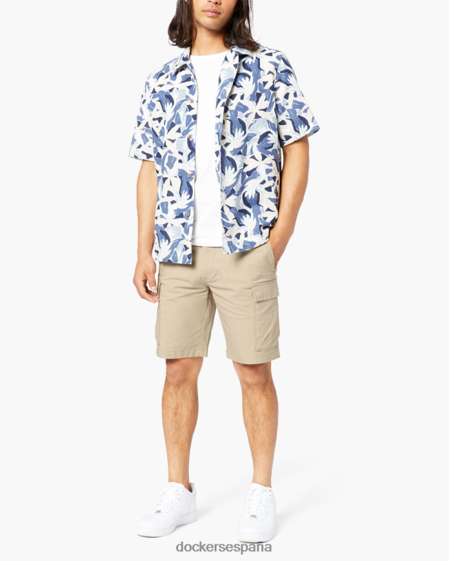 shorts cargo tecnológicos de 9" hombres Dockers arena topo - bronceado ropa 8F0406762