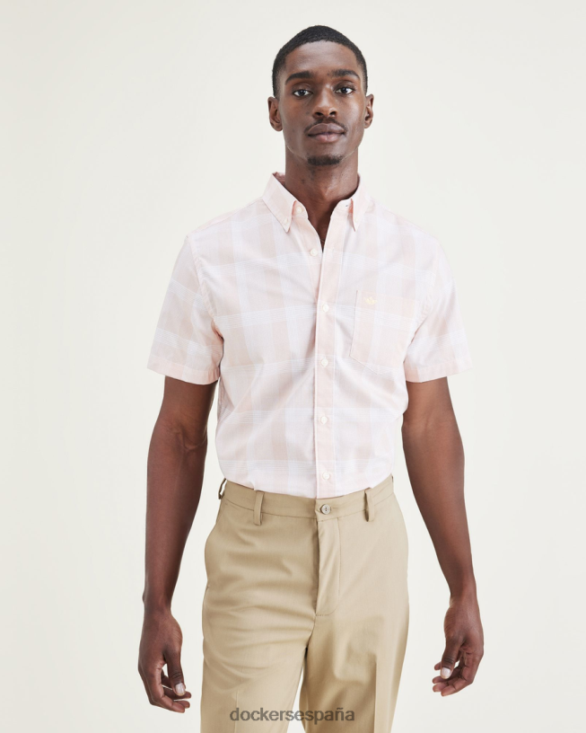 Camisa cómoda y flexible, ajuste clásico. hombres Dockers naranja ocre - naranja ropa 8F0406691