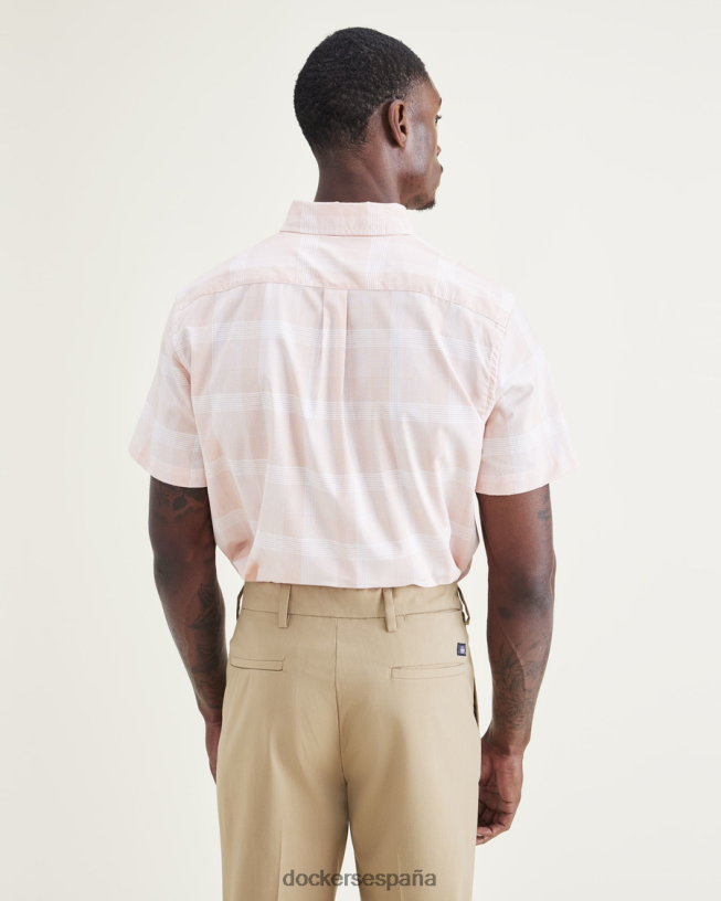 Camisa cómoda y flexible, ajuste clásico. hombres Dockers naranja ocre - naranja ropa 8F0406691