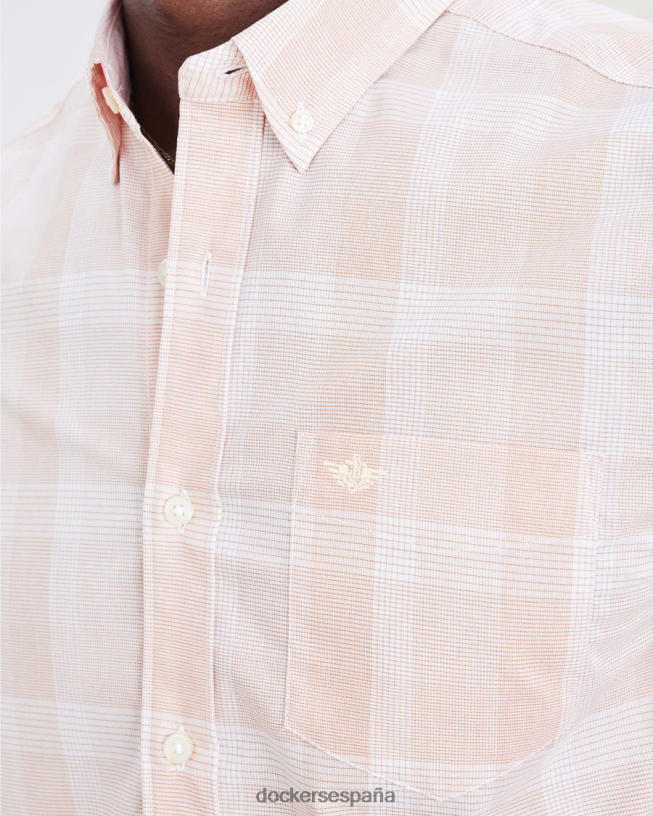 Camisa cómoda y flexible, ajuste clásico. hombres Dockers naranja ocre - naranja ropa 8F0406691