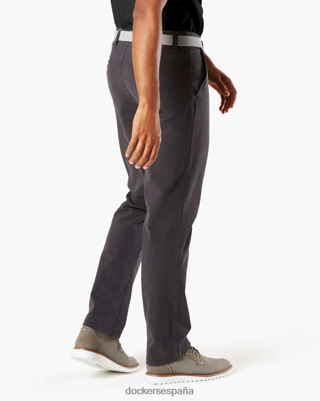 Camisa cómoda y flexible, ajuste clásico. hombres Dockers negro ropa 8F0406194