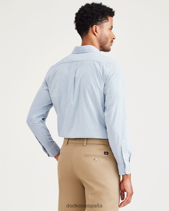 Camisa cómoda y flexible, ajuste clásico. hombres Dockers playoffs - azul ropa 8F0406580