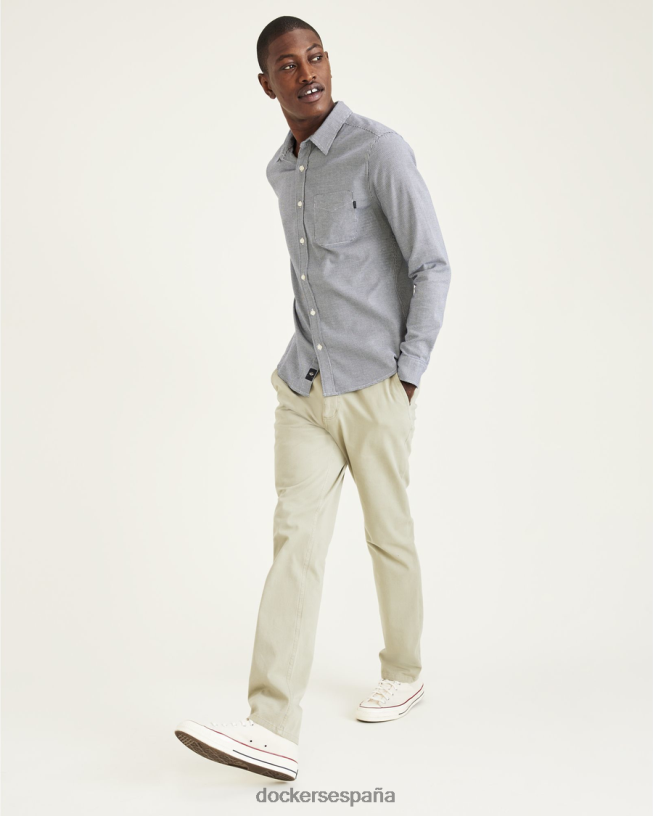 botones originales, corte entallado hombres Dockers blazer azul marino el puerto - azul ropa 8F0406201